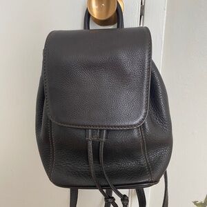Vintage Coach Sonoma chocolate brown leather backpack